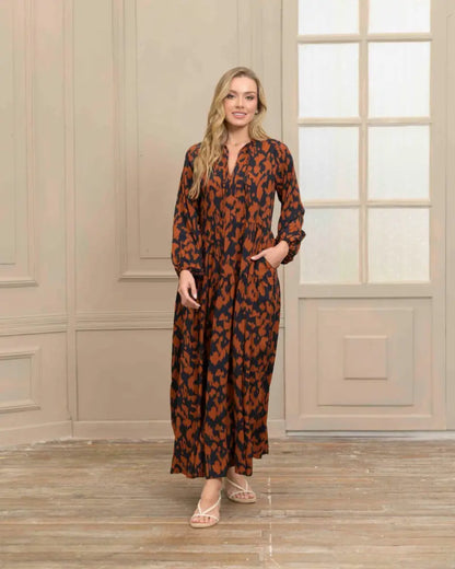 VESTIDO ELOISA OSLO TERRA