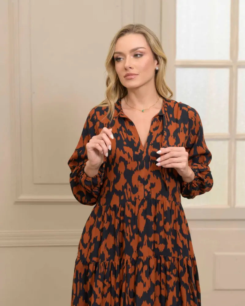 VESTIDO ELOISA OSLO TERRA