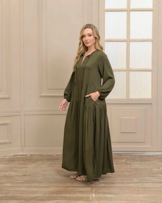 VESTIDO ELOISA PLANE MILITAR